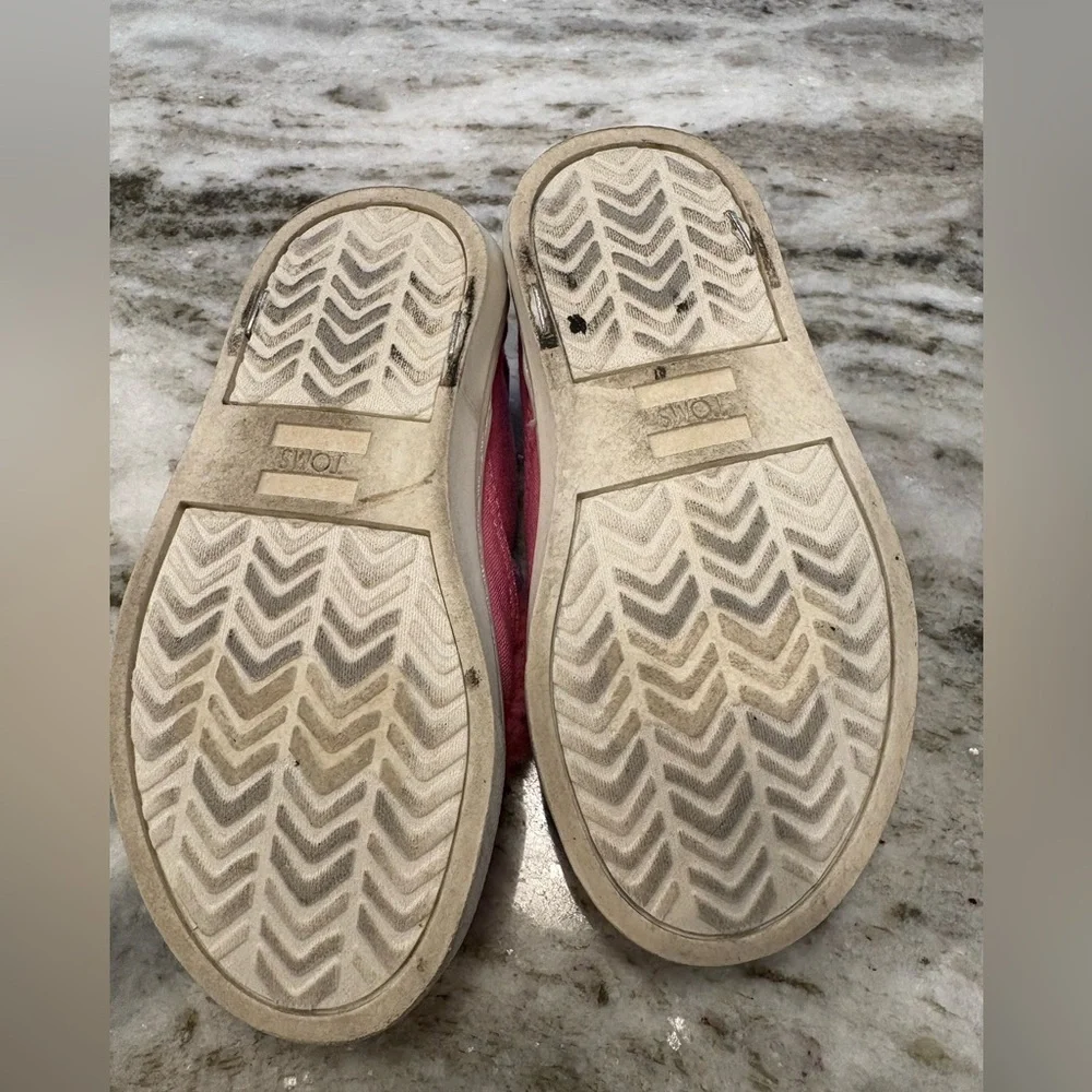 TOMS Abby Cadabby Sesame Street Luca Slip-Ons Size 7 - Picture 7 of 7